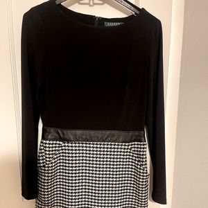 Ralph Lauren Houndstooth Dress Size 2P